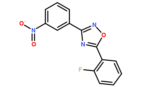 5-(2-氟苯基)-3-(3-硝基苯基)-1,2,4-噁二唑