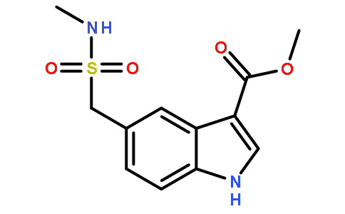 5-甲基磺酰基甲基-1H-吲哚-3-羧酸甲酯