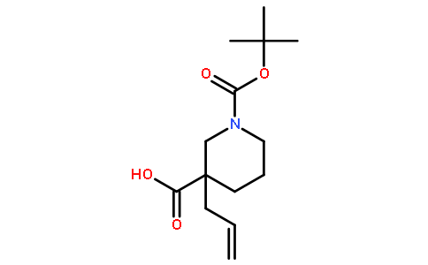 3-(2-丙基)-1,3-哌啶二羧酸-1-(1,1-二甲基乙基)酯