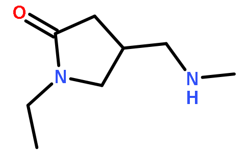 1-乙基-4-[(甲基氨基)甲基]吡咯烷-2-酮