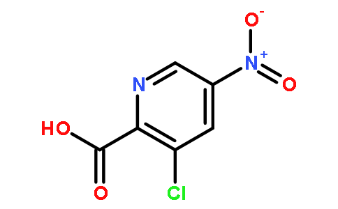 3-氯-5-硝基-2-吡啶羧酸