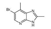 6-Bromo-2,7-dimethyl-1H-imidazo[4,5-b]pyridine