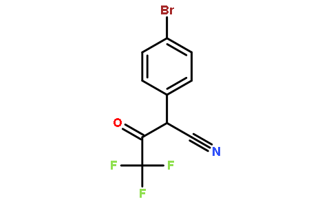 2-(4-BROMO-PHENYL)-4,4,4-TRIFLUORO-3-OXO-BUTYRONITRILE