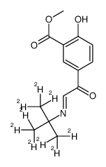 Methyl 5-[(tert-Butylimino)acetyl]salicylate