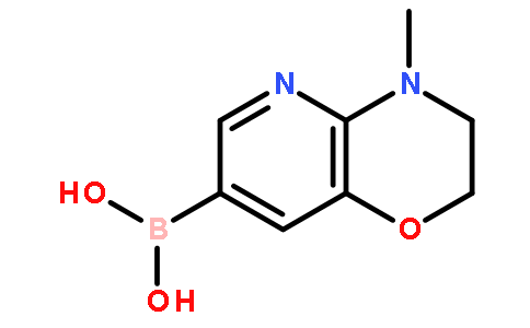 B-(3,4-二氢-4-甲基-2H-吡啶并[3,2-b]-1,4-噁嗪-7-基)硼酸