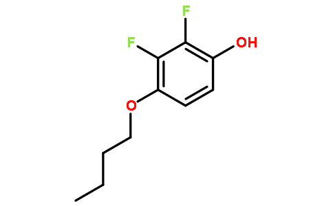 1-羟基-4-丁氧基-2,3-二氟苯