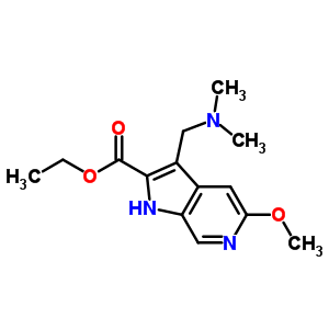 3-((二甲基氨基)甲基)-5-甲氧基-1H-吡咯并[2,3-c]吡啶-2-羧酸乙酯