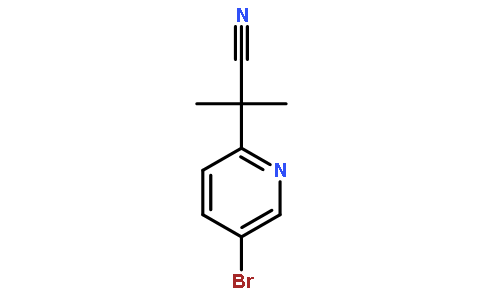 2-(5-溴吡啶-2-基)-2-甲基丙腈