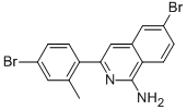 6-溴-3-(4-溴-2-甲基-苯基)-异喹啉-1-氨基