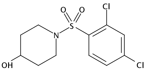 1-((2,4-Dichlorophenyl)sulfonyl)piperidin-4-ol