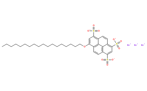 10-十八烷基芘-1，3，6-三嗍砜酸三钠盐