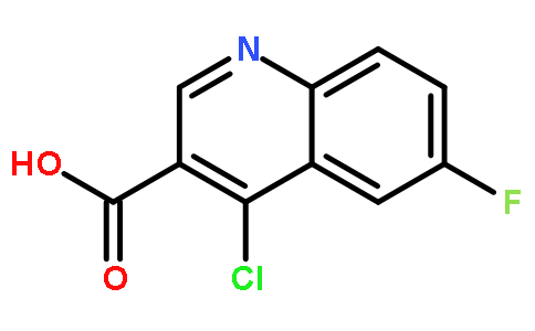 4-氯-6-氟喹啉-3-羧酸