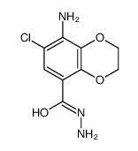 5-amino-6-chloro-2,3-dihydro-1,4-benzodioxine-8-carbohydrazide