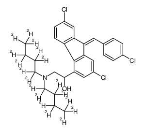 2-{Bis[(2H9)butyl]amino}-1-[(9E)-2,7-dichloro-9-(4-chlorobenzylidene)-9H-fluoren-4-yl]ethanol