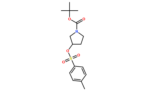 tert-butyl (3S)-3-(4-methylphenyl)sulfonyloxypyrrolidine-1-carboxylate