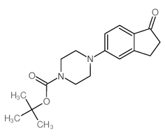 1-Boc-4-(1-氧代-茚满-5-基)-哌嗪