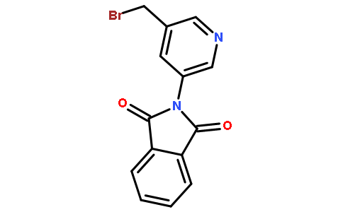 3-溴甲基-5-邻苯二甲酰亚氨基-吡啶