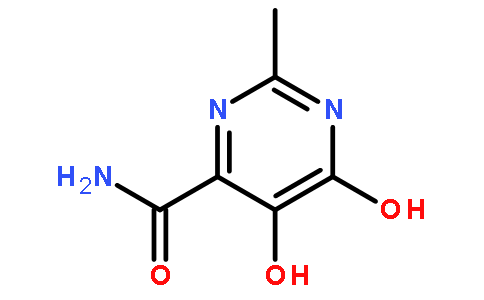 5,6-DIHYDROXY-2-METHYL-PYRIMIDINE-4-CARBOXYLIC ACID AMIDE