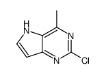 2-chloro-4-methyl-5H-pyrrolo[3,2-d]pyrimidine