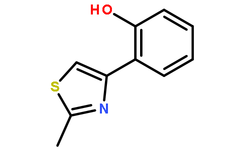 2-(2-甲基噻唑基-4-基)苯酚