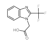 2-三氟甲基苯并咪唑-1-基乙酸