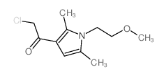 2-氯-1-[1-(2-甲氧基-乙基)-2,5-二甲基-1H-吡咯-3-基]-乙酮