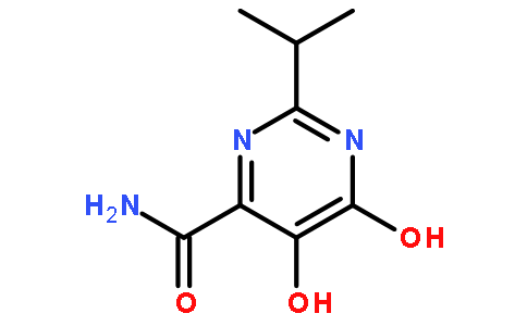 5,6-二羟基-2-异丙基-嘧啶-4-羧酸酰胺