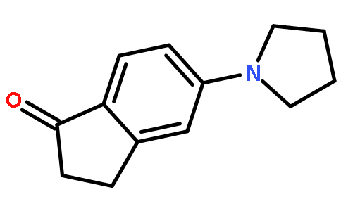 5-吡咯烷-1-基-茚满-1-酮