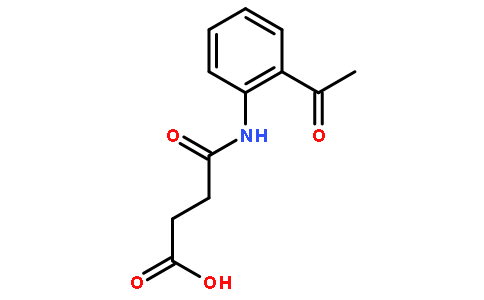 4-[(2-乙酰基苯基)氨基]-4-氧代丁酸