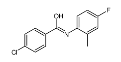 4-Chloro-N-(4-fluoro-2-methylphenyl)benzamide
