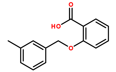 2-[(3-甲基苯基)甲氧基]-苯甲酸