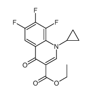 1-环丙基-6,7,8-三氟-1,4-二氢-4-氧代-3-喹啉羧酸乙酯