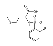 2-[[(2-FLUOROPHENYL)SULFONYL]AMINO]-4-(METHYLTHIO)BUTANOIC ACID