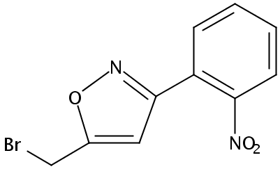 5-Bromomethyl-3-(2-nitrophenyl)isoxazole
