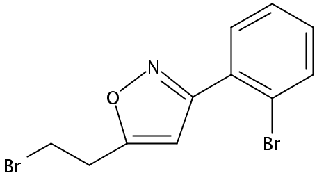 5-(2-溴乙基)-3-(2-溴苯基)异噁唑
