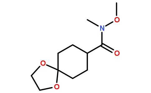 N-甲氧基-N-甲基-1,4-二氧杂螺癸烷-8-甲酰胺