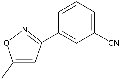 3-[3-(5-甲基异噁唑基)]苯甲腈