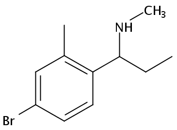 1-(4-bromo-2-methylphenyl)-N-methylpropan-1-amine