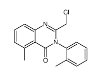 2-(氯甲基)-5-甲基-3-鄰甲苯喹唑啉-4(3H)-酮