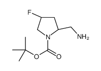 tert-butyl (2S,4S)-2-(aminomethyl)-4-fluoropyrrolidine-1-carboxylate