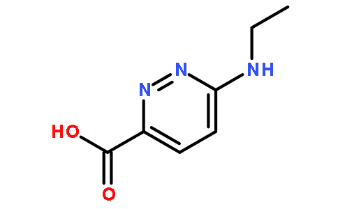 6-(Ethylamino)-3-pyridazinecarboxylic acid