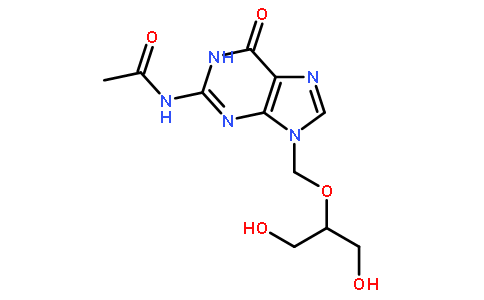 N-[6,9-二氢-9-[[2-羟基-1-(羟基甲基)乙氧基]甲基]-6-氧代-1H-嘌呤-2-基]乙酰胺