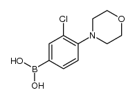 3-氯-4-(4-吗啉基)苯硼酸