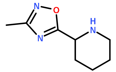 2-(3-甲基-1,2,4-噁二唑-5-基)哌啶