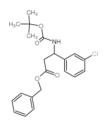 3-N-boc-氨基-3-(3-氯苯基)丙酸苄酯