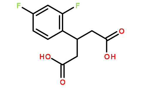 3-(2,4-二氟苯基)戊二酸