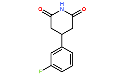 4-(3-氟苯基)-哌啶-2,6-二酮