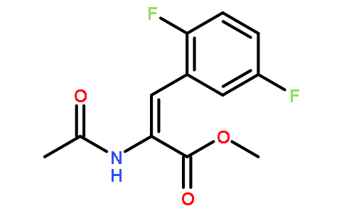 2-乙酰基氨基-3-(2,5-二氟苯基)丙烯酸甲酯