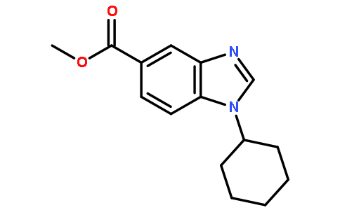1-環(huán)己基-1H-苯并[d]咪唑-5-羧酸甲酯