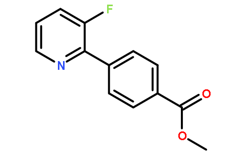 4-(3-氟吡啶-2-基)苯甲酸甲酯